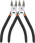 BOENFU Wire Cutters Heavy Duty 6 Inches Wire Snips 2 Pack Flush Cut Pliers Side Cutters Metal Cutting Tool for Crafting, Floral, Artificial Flower...