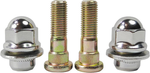 Mysttoo M12x1.50 Chrome Wheel Lug Stud Nut Set Compatible with Mitsubishi Outlander Lance Montero Mirage Eclipse Endeavor Galant 3000GT Montero Sp...