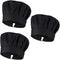3 Pack Black Chef Hats Caps Hibachi Hats Adult Baker Chef Works Hats Womens, Chef Cap Reusable Cooking Hat for Men, Adjustable Washable Pizza Hat,...