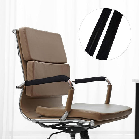 Office Chair Armrest Covers, Zipper Chair Slipcover, Office Removable Arm Rest Covering, Stretch Chair Armrest Covers, Office Seat Hand Rest Prote...