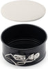 Tellshun 4 Inch Springform Pan Mini Baking Mold Round Leakproof Nonstick Removable Bottom Bakeware for Mini Cheesecakes, Pizza, and Quiches (1, 4 ...
