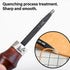 WUTA Leather Edge Beveler,High Carbon Steel Edge Skiving,Leather Wood Handle Leather Tools,Leather Craft Keen Edge Cutting Tool for Beveling,Size ...