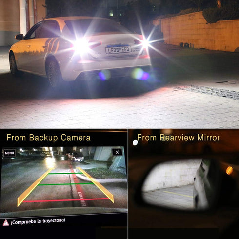 1400 Lumens Extremely Bright 144-SMD 7443 7440 7441 7444 W21W LED Bulbs 9-30V with Projector for Backup Reverse Lights, Parking Lights, Tail Brake...