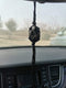 Handmade Car Mirror Hanging Accessories Decor Obsidian Car Rear View Mirror Crystal Charm Home Ornament Pendant Decorations...