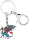 BONSNY Enamel Metal Novelty Fantasy Dragon Dinosaur Keychains For Women Gift Car Purse Rings Charms Lucky Symbol...