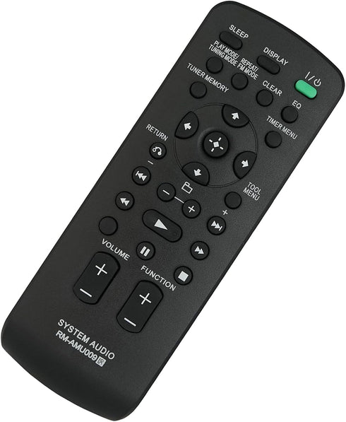 Replaced Remote fit for Sony Audio System CMT-HX80R SS-CHX50 HCD-HX80R CMT-BX20i SS-CBX20 HCD-BX20i CMT-FX300I SS-CFX200 HCD-FX300i SS-WG909iP HCD...