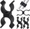 4 Pcs Bimini Top Hardware Bimini Top Pole Clamps Bimini Bop Parts for Boats Pole Clamp Holder Boat Clip for Anti Rattle Bimini Brace Rowing Boat D...