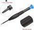 2pcs Precision Phillips Screwdriver 1.2mm Cross Head Swivel Lid Non-slip Plastic Handle for Phone Watch Eyeglasses Electronics Repair...