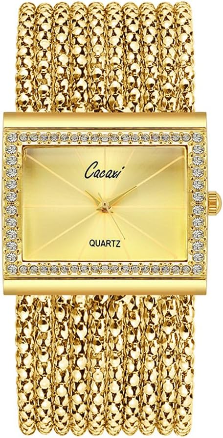 Weicam Women Girls Simple Crystal Bangle Bracelet Analog Quartz Wrist Watches Gifts for Ladies...