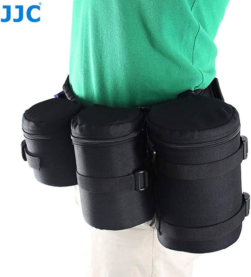 JJC GB-1 Adjustable Photography Utility Belt, Wrist Waistband Belt, Accessory Belt, Speed Belt, for Carrying Gear Bag Case, Lens Pouch, Flash Acce...