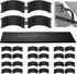 12 Pcs Bicycle Handlebar Rubber Gasket & 1 Rubber DIY Gasket, Anti-Vibration and Anti-Slip Handlebar Stem Shim Spacer Adapters to Fit 22.2/25.4 mm...
