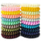 Spiral Hair Ties 20 Pieces Traceless No Crease Coil Hair Ties No Damage Phone Cord Hair Ties Elastics Hair Coils Plastic Hair Bands Spiral Bracele...