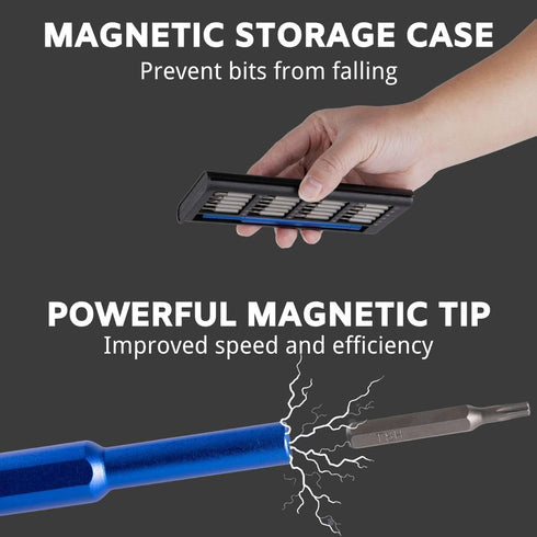 Precision Mini Screwdriver Set, Compatible with iPhone, MacBook, Computer, Laptop, PC, Tablet, Phone, Glasses, Switch, Xbox, PS4, PS5, The Ultimat...