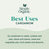 Simply Organic Cardamom, 2.82 Ounce, Certified Organic & Kosher, Aromatic, Subtly Spicy-Sweet, No ETO, Non Irradiated...