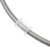 X AUTOHAUX Brake Hose AN3 28 90 Degree M10 Motorcycle Hydraulic Brake Line Oil Hose Pipe Fitting for ATV Motorcycle Motocross Racing Bike 130cm Si...
