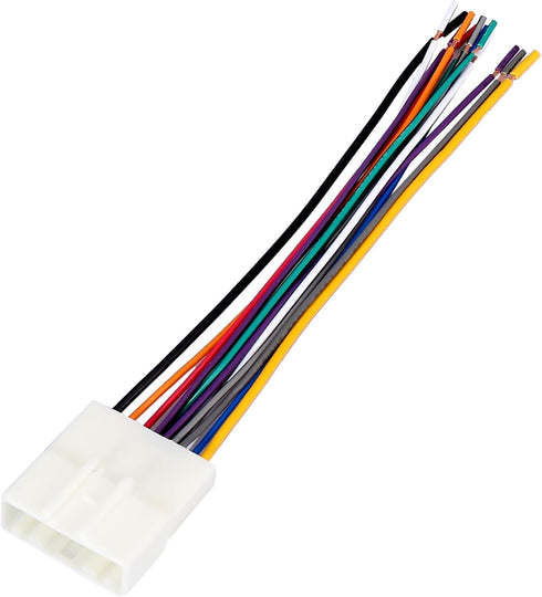 X AUTOHAUX 70-7552 Car Stereo CD Player Wiring Harness Wire Radio Adapter Plug for Nissan NV2500 2012-2016...