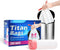 TPPlastic 8 Gallon Trash Bags Drawstring, Unscented, 200 Count - Small Trash Can Bags, 7-8 Gallon Garbage Bags for Kitchen...