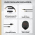 PowerLocus Bluetooth Over-Ear Headphones, Wireless Stereo Foldable Headphones Wireless and Wired Headsets with Built-in Mic, Micro SD/TF, FM for i...