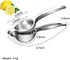 Manual Lime Squeezer, lemon squeezer manual, Stainless Steel Citrus Press citrus squeezer hand press, for Lemon, Citrus, Lime,Orange, Fruit Squeez...