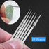 10 Pcs Diamond Burr - 3/32'' Shank Cone Shape Diamond Burs Stone Carving Bits for Rotary Tools includes Dremel (D Type)...