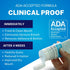 Dr. B Dental Solutions Cleanadent Denture and Gum Toothpaste, ADA Accepted All-Natural Denture Toothpaste for Adults - Removes Odors, Stains and A...