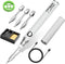 Cordless Soldering Iron Kit, USB Rechargeable Portable Cordless Soldering Iron with 3PCS Soldering Tips, 3 Temperature Adjustment Soldering Iron T...