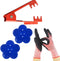 4PCS Rose Stripper Thorn Remover Tool Kit Thorn and Leaf Stripping Tool & Garden Glove...