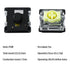 DRAOZA GATERON KS-33 Low Profile Banana Keyboard Switches, 65gf 3 Pin Tactile Pre-lubed Switches RGB LED for MX Mechanical Keyboard (10PCS)...