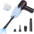 Handheld Vacuum Cordless, 9000Pa Powerful 120W High Power Car Vacuum Rechargeable, 3 in 1 Portable Air Duster with Multi-nozzles & Floor Brush, Mi...