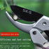 garden shears, scissors gardening tools, work 3 times easier, cutting florist floral, thorn rose, branch, hedge and fruit, handheld pruner (Sharp ...