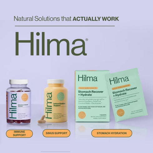 Hilma Elderberry Gummies Formulated with Vitamin C & Zinc, Natural, Vegan, Clinically Proven Ingredients, Immune Support Supplement Plus Antioxida...