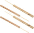 Toyvian Bird Whistle 4pcs Bamboo Slide Whistle Whistle Train Slide Whistle Children Noisemaker Musical Pleasant Voice Vocal Training Educational I...