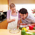 Viedouce 2 Packs Aprons Cooking Kitchen Waterproof,Adjustable Chef Apron with 2 Pockets for Home,Restaurant,Craft,Garden,BBQ,School,Coffee House,A...