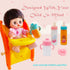 Baby Doll bottle Accessories Toys Baby Doll Magic bottles Playset Disappearing Bottles with Pacifier for Little Girls (small set(for 8-12" doll))...