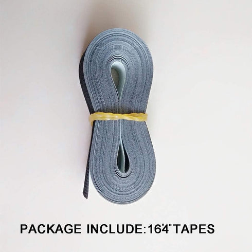 Waterproof Iron-On Seam Sealing Fabric Fusing Adhesive Repair Tape for Dry Suit Wader Rain Jacket River Pants Clothing (Grey, 5M)...