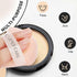 6 Pcs Triangle Powder Puff with 2 Travel Cases, Setting Powder Puffs for Face Powder and Foundation, Velour Makeup Puff for Loose Powder Body Powd...