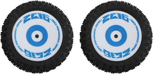 RiToEasysports RC Car Tires,Rear Rubber Tires for Wltoys 1/12 Remote Control Car 124017 RC Car Upgrade Part...