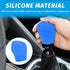 Car Gear Shift Knob Cover, Anti-Slip Silicone Auto Knob Gear Stick Protector, Comfortable Car Automatic Shift Protector Cover for Men Women, Unive...