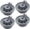 Durable 165314 4-Pack Dishwasher Lower Rack Wheel Replacement for Bosch and Kenmore Dishwasher - Replaces 00420198 420198 PS3439123