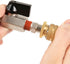 Industrial Air Plug, 1/4" Body Size, 3/8" NPT Male Pneumatic Plugs, Air Compressor Accessories Fittings(10-PACK)...