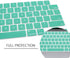 Stylish Keyboard Cover Silicone Protective Skin Keyboard Protector for MacBook 2025-2021 Pro 14" 16" M4 M3 M2 M1 Pro Max Chip,MacBook Air 15" 13.6...