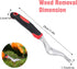 Hand Weeder Tool for Garden, Weed Puller Tool with Rubber Handle, V-Shaped Forks Manual Weeders, Lawn Care Uprooting Weeding Tools for Gardening, ...