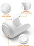 Bathroom Cup Dispenser, 3oz-4oz Ceramic Paper Cup Holder, Small Countertop Mouthwash Dixie Cups Accessories, for Vanity Countertops, Bathroom, Kit...