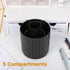 SKYDUE Rotating Pen Holder for Desk Accessories, Small Pen Holder for Desk, Pencil Holder for Office Supplies Desk Organizer,Art Supply Storage Bo...