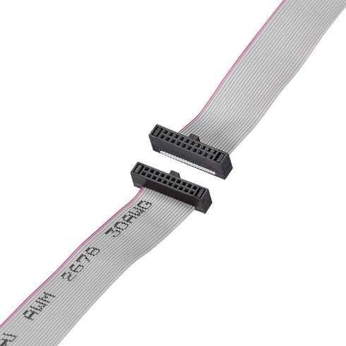 uxcell IDC Wire Flat Ribbon Cable FC/FC Female Connector A-Type 20Pins 1.27mm Pitch 20cm Length...