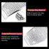 PIFOOG for Civic Car Interior Accessories Bling Gear Shift Cover Decal Automatic Shift Knob Stickers Crystal Decoration Trim for Civic 10th Gen 20...