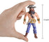 HAPTIME 6 Pcs Pirates Action Figure Playset with 6 Weapons / Sea Rover Pirate Men Toy (Each 3.75 inch Tall ), Great for Boys Kids Children as Birt...