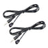 uxcell IR Infrared Emitter Extension Cable 4.9ft Long 45 Degree Emission Angle 3.5mm Jack Single Red Head 2pcs...