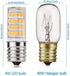 E17 LED Bulb for Microwave Oven, Kitchen Appliance Light Bulb, Stovetop Light,4 Watt (40W Halogen Bulb Equivalent), Warm White 3000K, E17 Indicato...