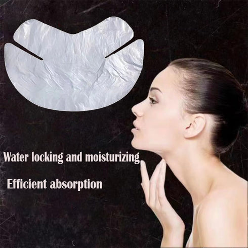 100pcs Disposable Neck Mask,Neck Wrinkle Paper Sheets Moisturizer Mask, for DIY Skin Care Moisturizing Firming (Neck Mask)...